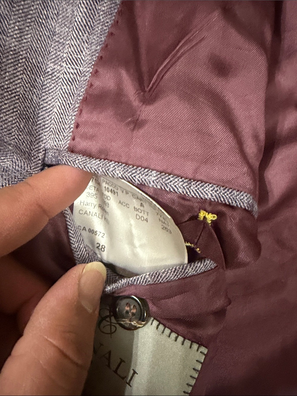 Canali KEI sports jacket 54EU - Picture 5 of 11